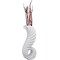 Tall Floor Vase for Home Decor, White Horn Floor Vase, 32-Inch-High Unique Decorative Vase Flower Holder, a great addition to your home Interior Decoration